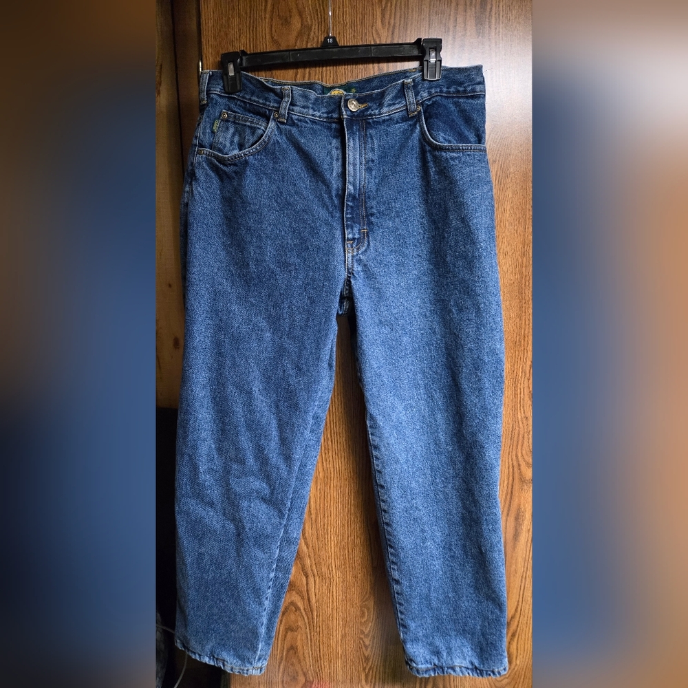 Men's Cabela's Fleece-Lined Blue Denim Jeans